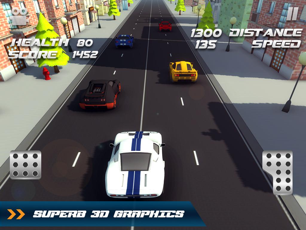 Toon Traffic RaceR скачать бесплатно Гоночные на Android из каталога  RuStore от Sunghoon Choi