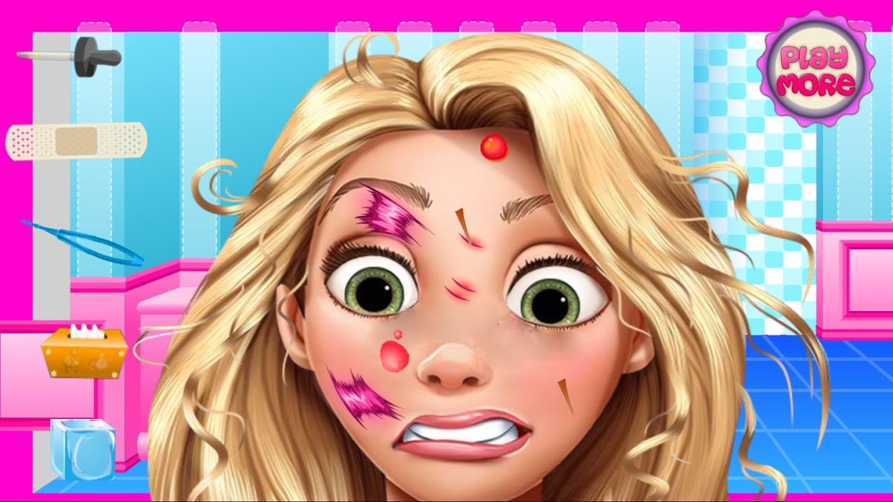 Cure face princess Rapunzel - Medical Kids Game скачать бесплатно  Симуляторы на Android из каталога RuStore от mochiba