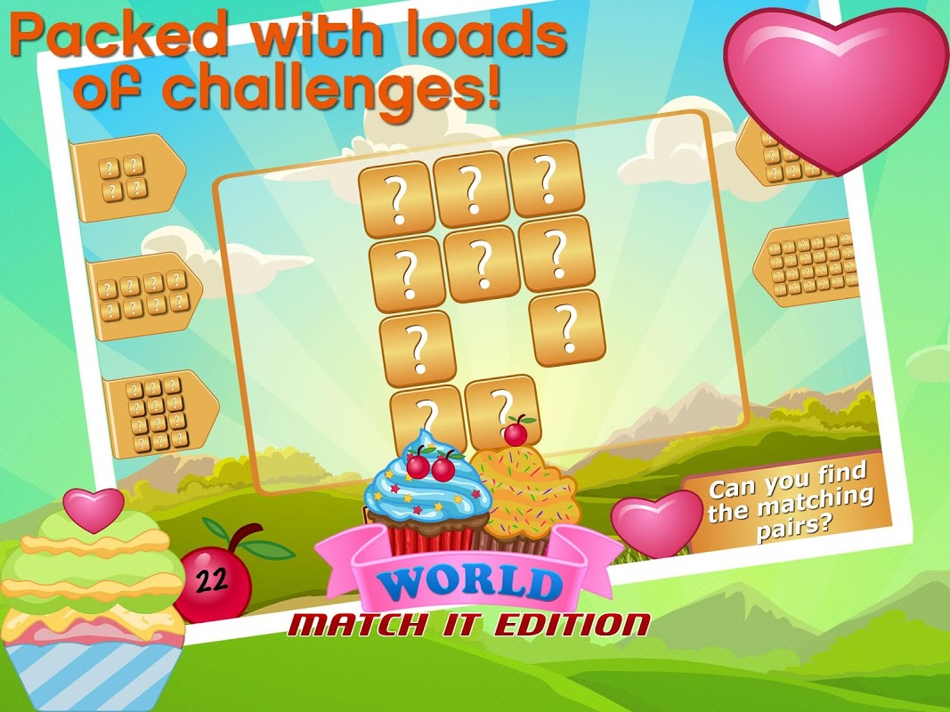 Cupcake World Match It скачать бесплатно Казуальные на Android из каталога  RuStore от Tentacle Solutions