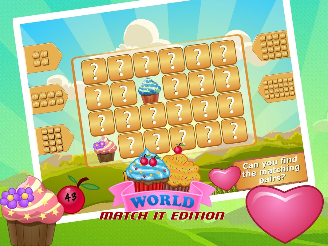 Cupcake World Match It скачать бесплатно Казуальные на Android из каталога  RuStore от Tentacle Solutions