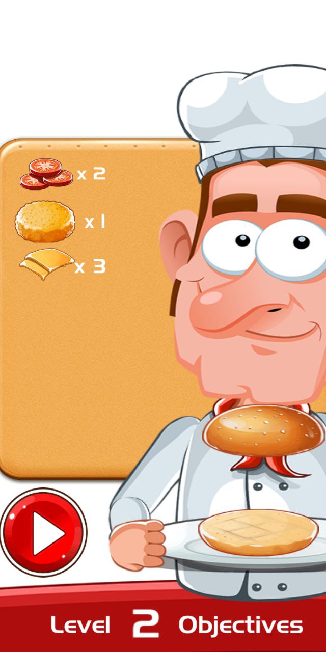 Big Burger Build скачать бесплатно Казуальные на Android из каталога  RuStore от Pang Ko Studio