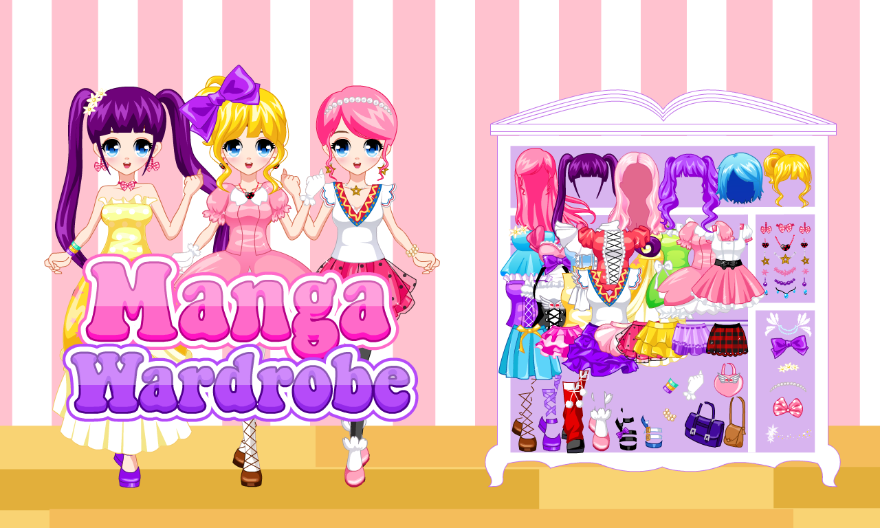 Dress Up Manga Wardrobe скачать бесплатно Детские на Android из каталога  RuStore от bweb media