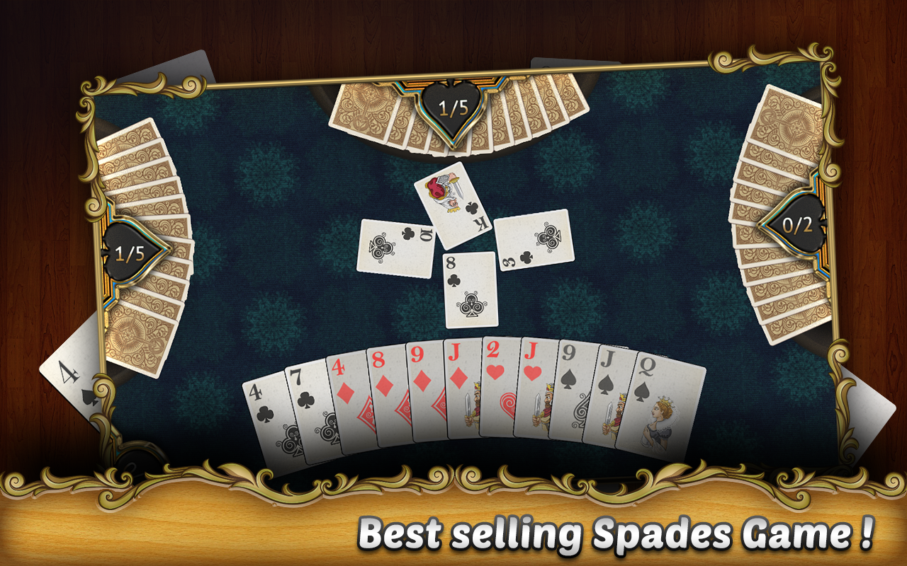 Spades скачать бесплатно Настольные и карточные на Android из каталога  RuStore от DroidVeda LLP