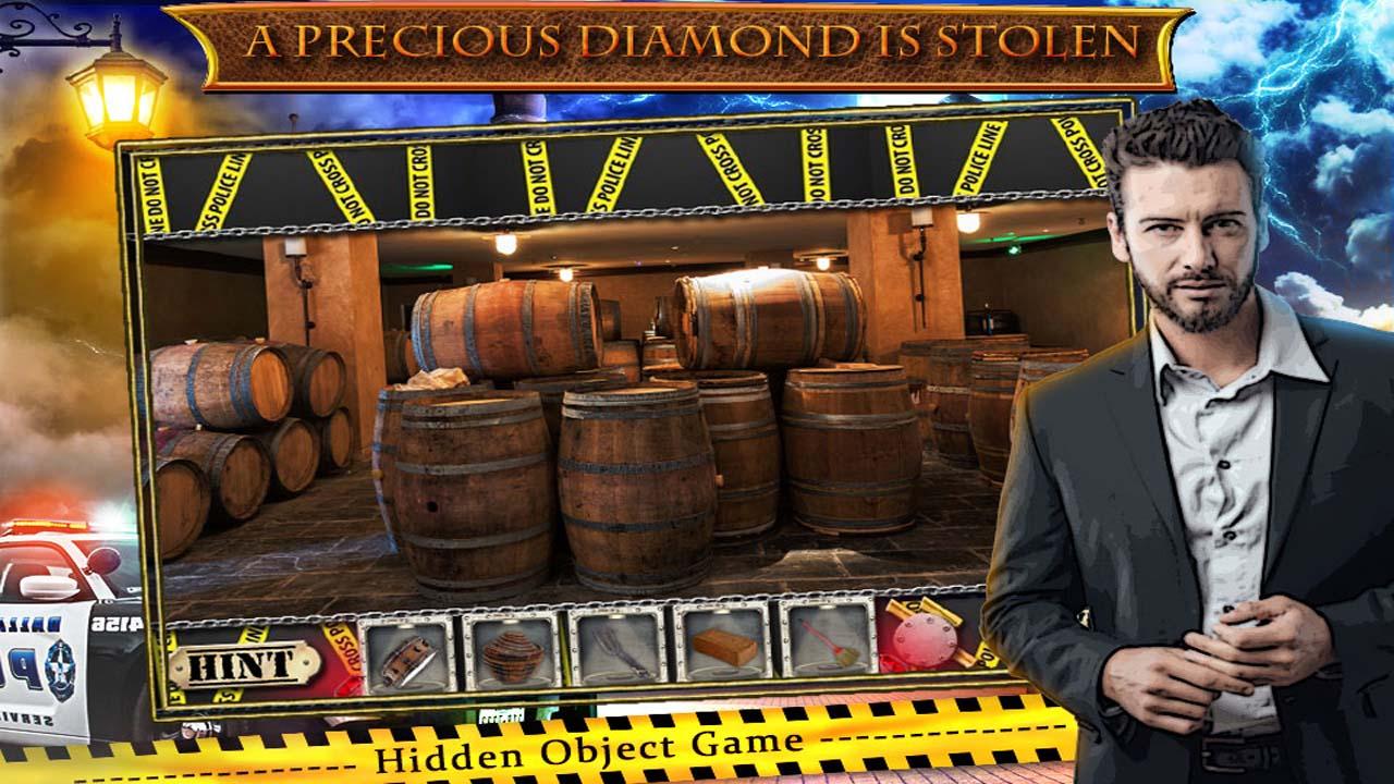 Hidden Objects: Diamond Thief скачать бесплатно Головоломки на Android из  каталога RuStore от Big Leap Studios