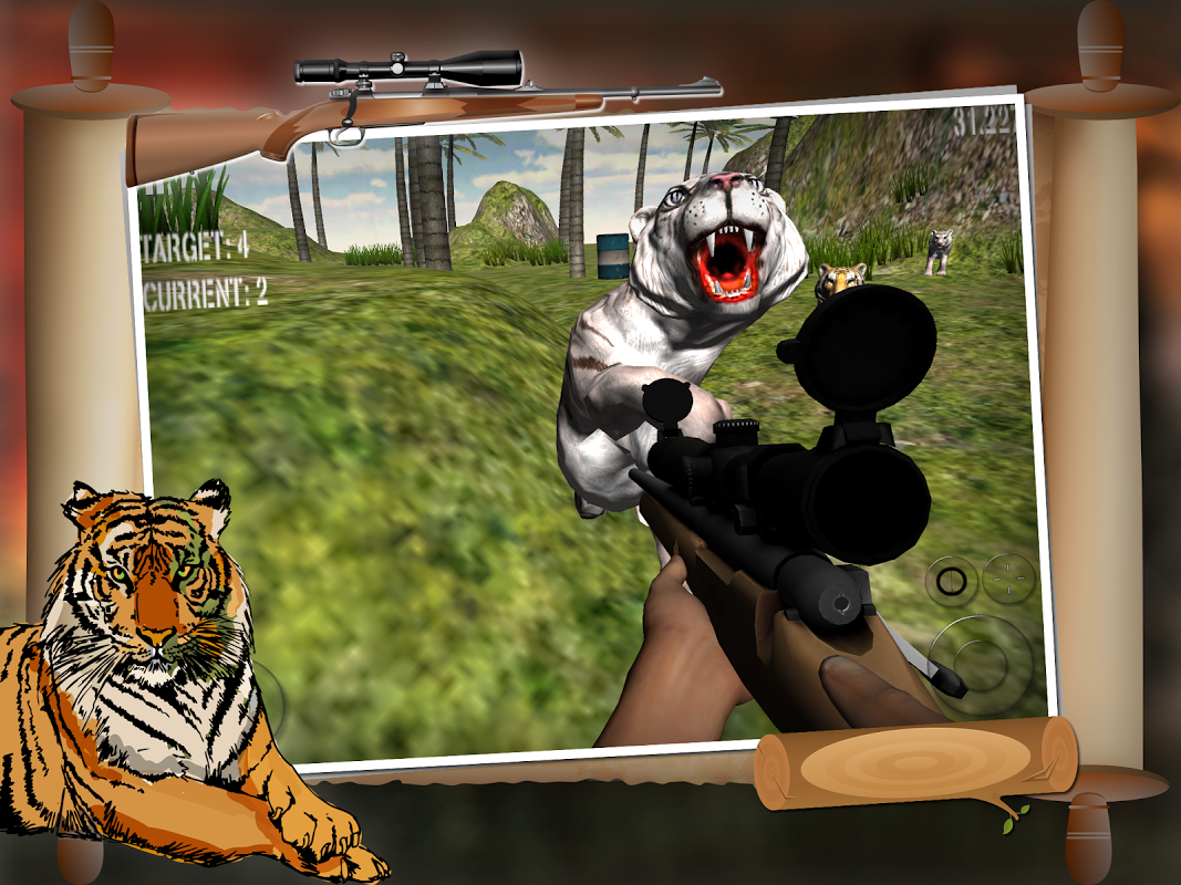 African Tiger Shooter 3D скачать бесплатно Шутеры на Android из каталога  RuStore от LingoGames