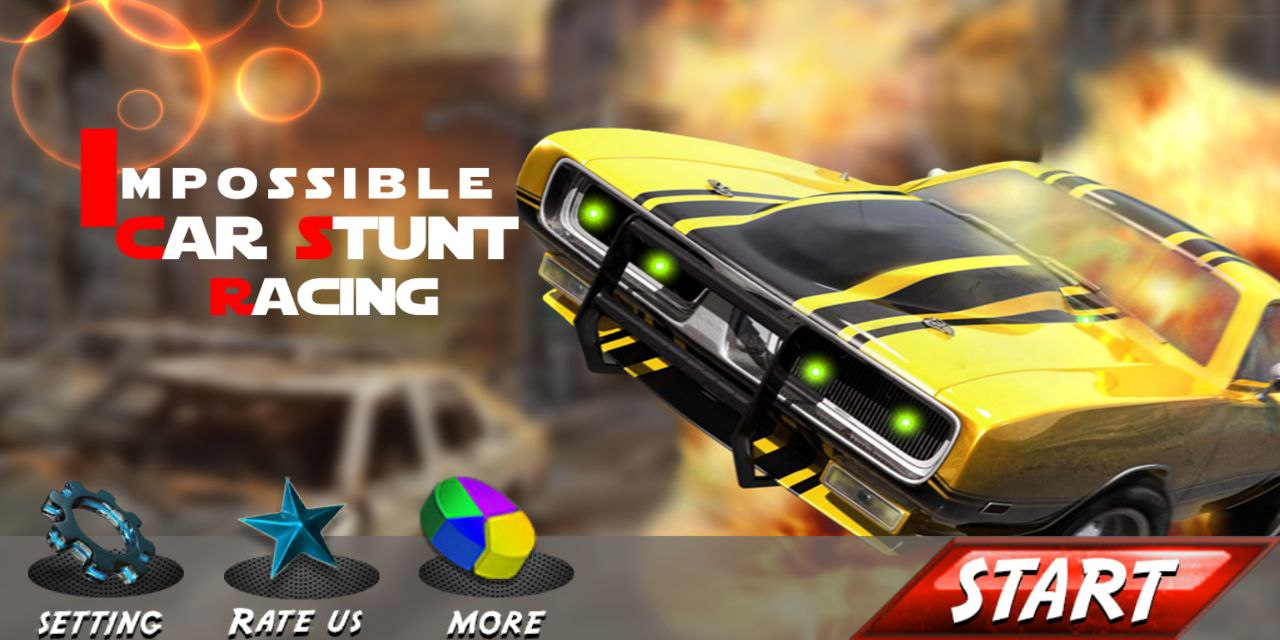 Impossible Car Stunts Driving скачать бесплатно Гоночные на Android из  каталога RuStore от Games Skills