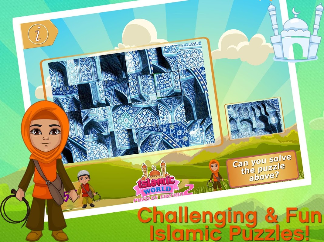 Islamic Art Puzzles Game скачать бесплатно Головоломки на Android из  каталога RuStore от Tentacle Solutions