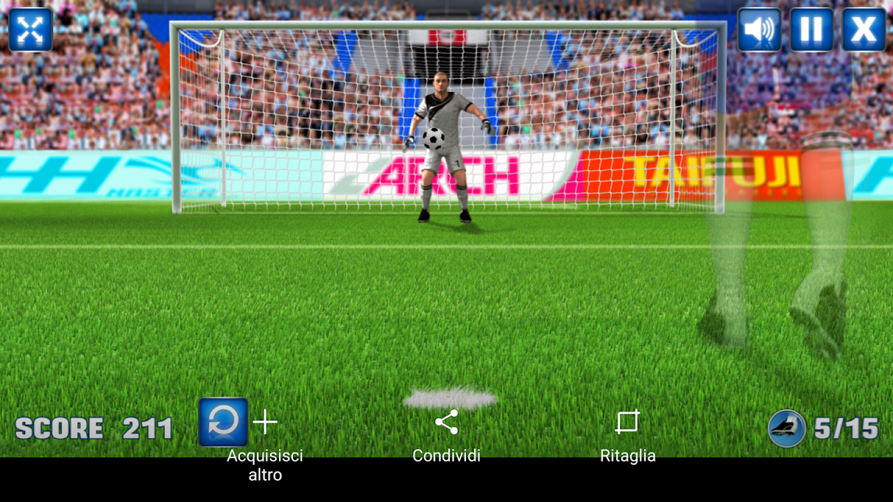 Penalty Shootout скачать бесплатно Спортивные на Android из каталога  RuStore от Alper Arabacı