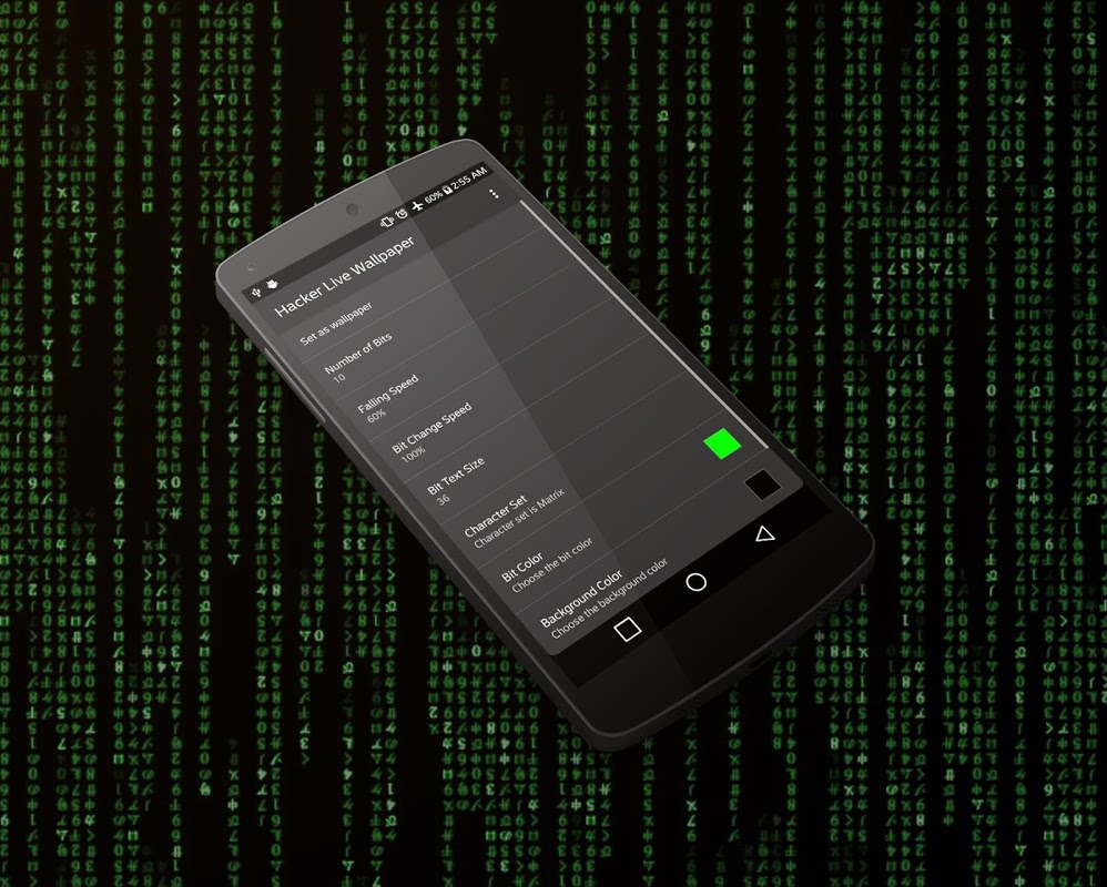 Digital Matrix Live Wallpaper - 3D Code Rain скачать бесплатно Полезные  инструменты на Android из каталога RuStore от Lambda App Studio