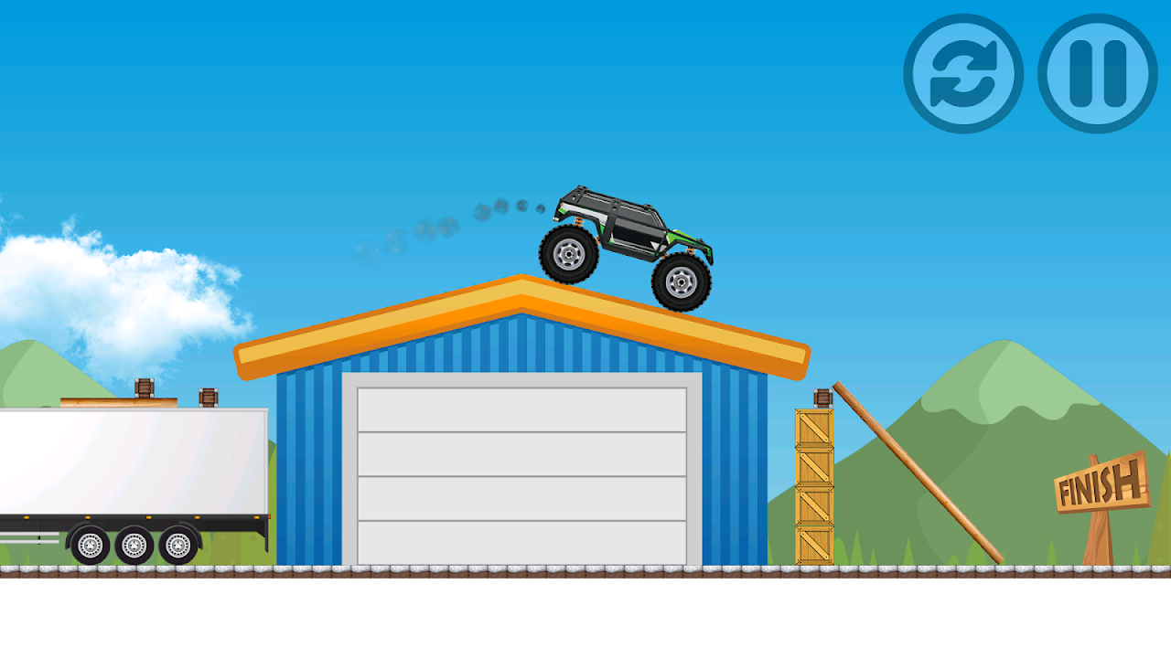 Monster Truck 2D скачать бесплатно Гоночные на Android из каталога RuStore  от gametopsx