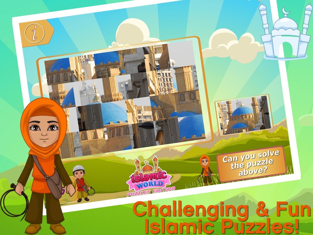 Islamic Mosque Puzzles Game скачать бесплатно Детские на Android из  каталога RuStore от Tentacle Solutions