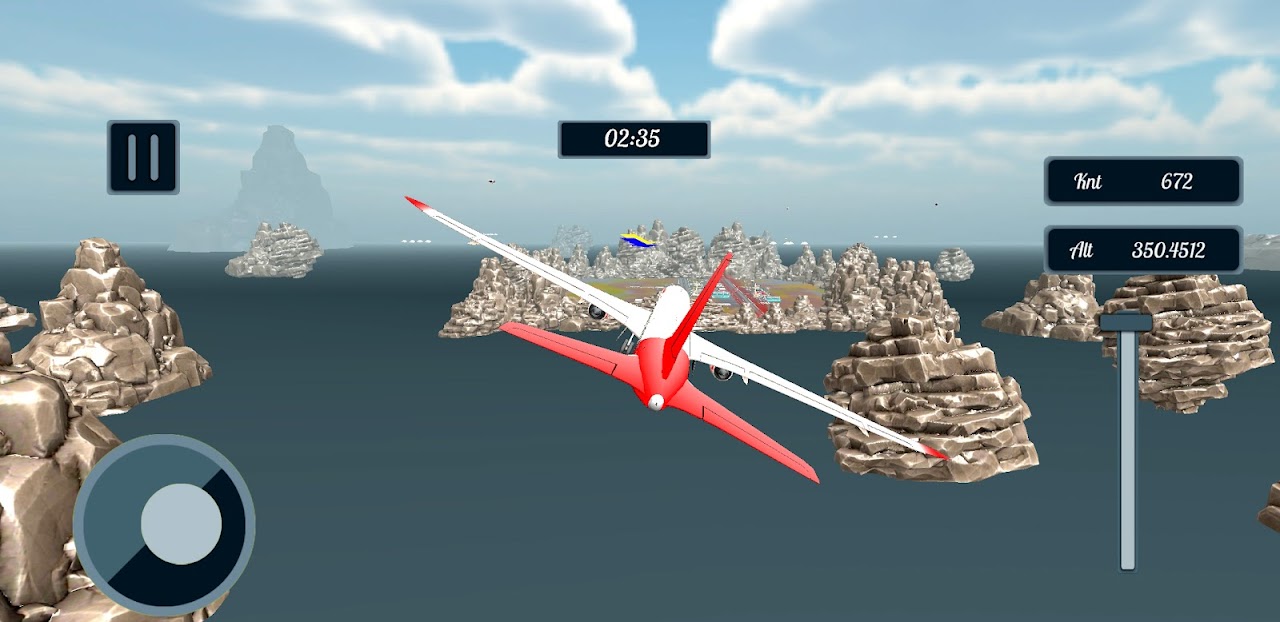 Plane Landing Simulator - City Airport Game скачать бесплатно Симуляторы на  Android из каталога RuStore от Extrude Gaming Studio