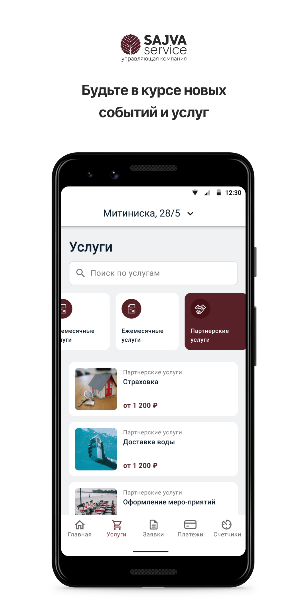 Sajva Service скачать бесплатно Полезные инструменты на Android из каталога  RuStore от Domopult LLC