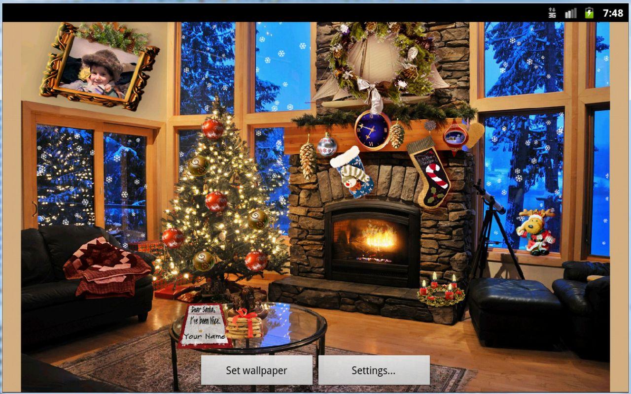 Christmas Fireplace LWP скачать бесплатно Полезные инструменты на Android  из каталога RuStore от Delka&Toni