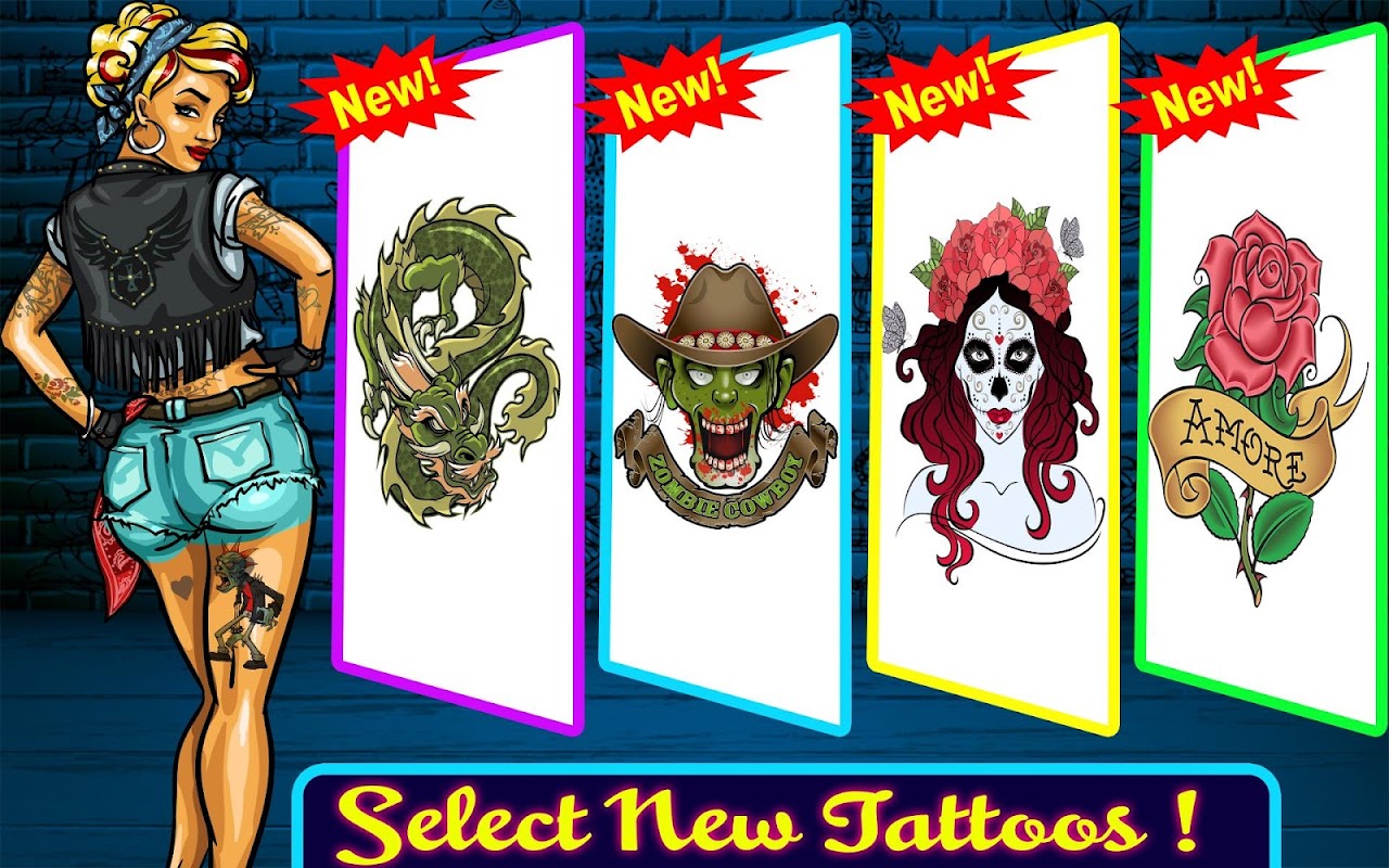 Ink Tattoo Maker Games: Design Tattoo Games Studio скачать бесплатно  Симуляторы на Android из каталога RuStore от nearearthsports