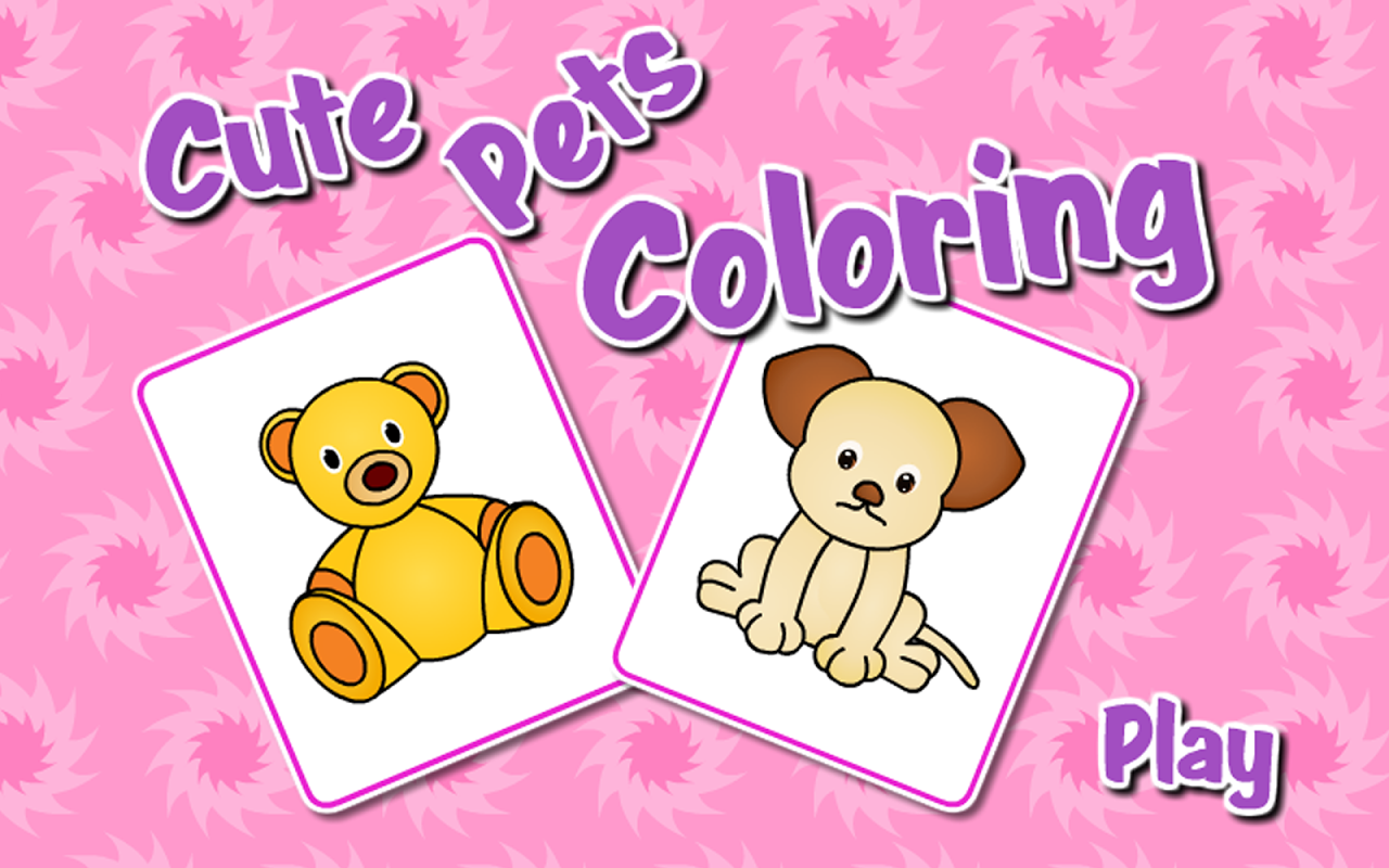 Coloring Game - Cute Pets скачать бесплатно Детские на Android из каталога  RuStore от Quicksailor