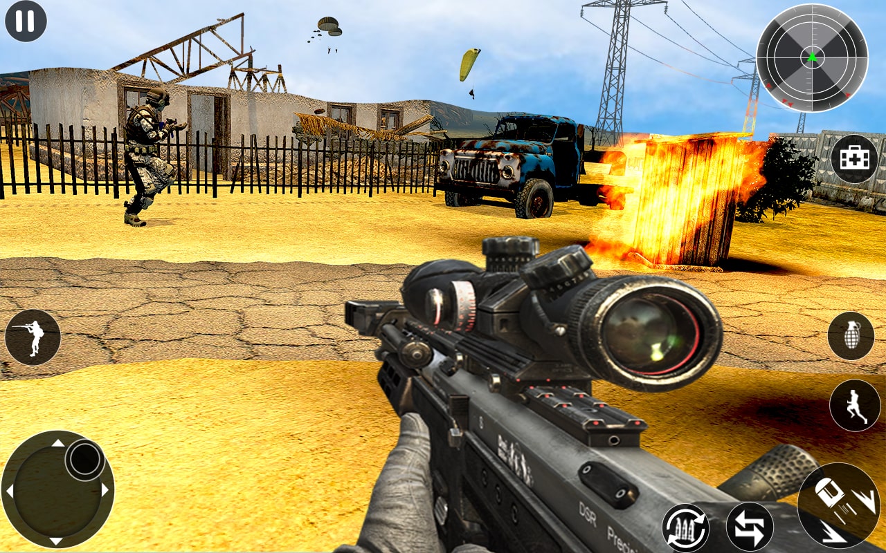 Critical Gun Strike Ops: Fps Shooting Games скачать бесплатно Шутеры на  Android из каталога RuStore от Top Arcade Games