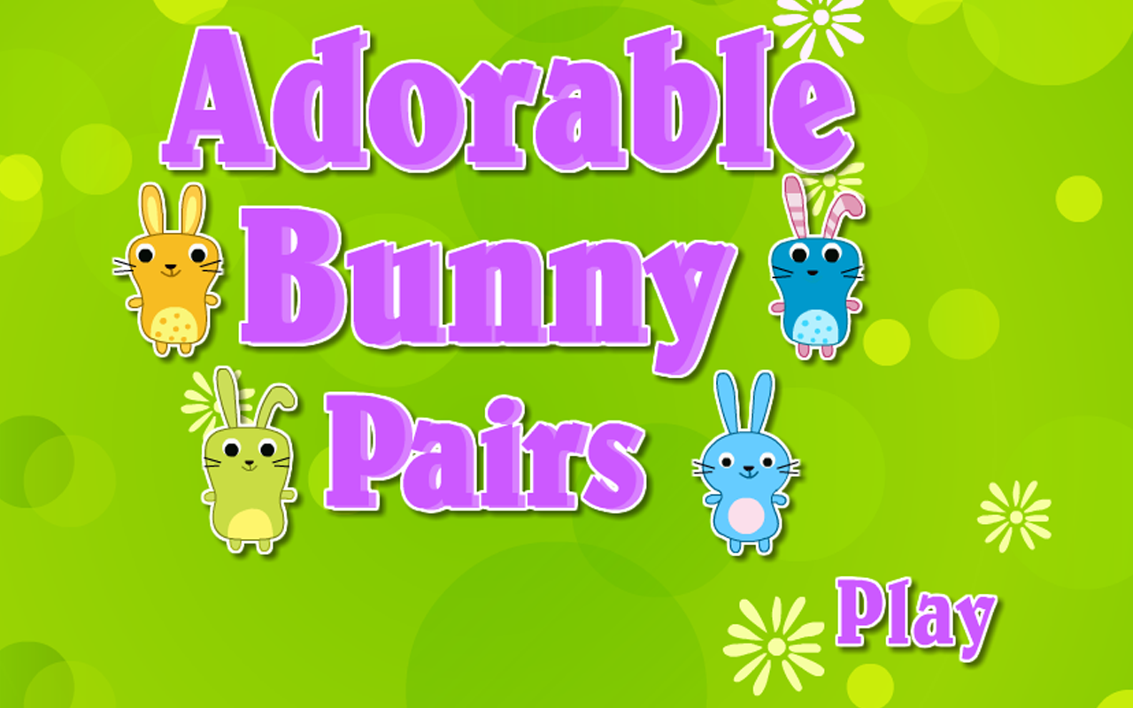 Matching Game Bunny Pairs Kids скачать бесплатно Детские на Android из  каталога RuStore от Quicksailor