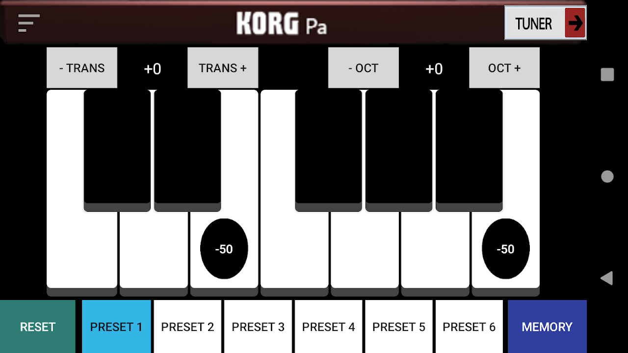 Korg Pa Scale Controller Pro скачать бесплатно Музыкальные на Android из  каталога RuStore от jouamaa mohamed