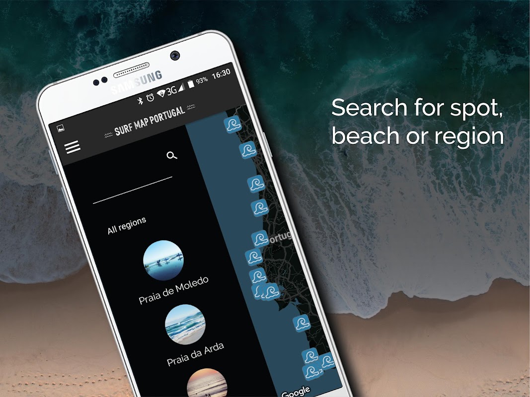 Surf Map Portugal скачать бесплатно Путешествия на Android из каталога  RuStore от MindShaker