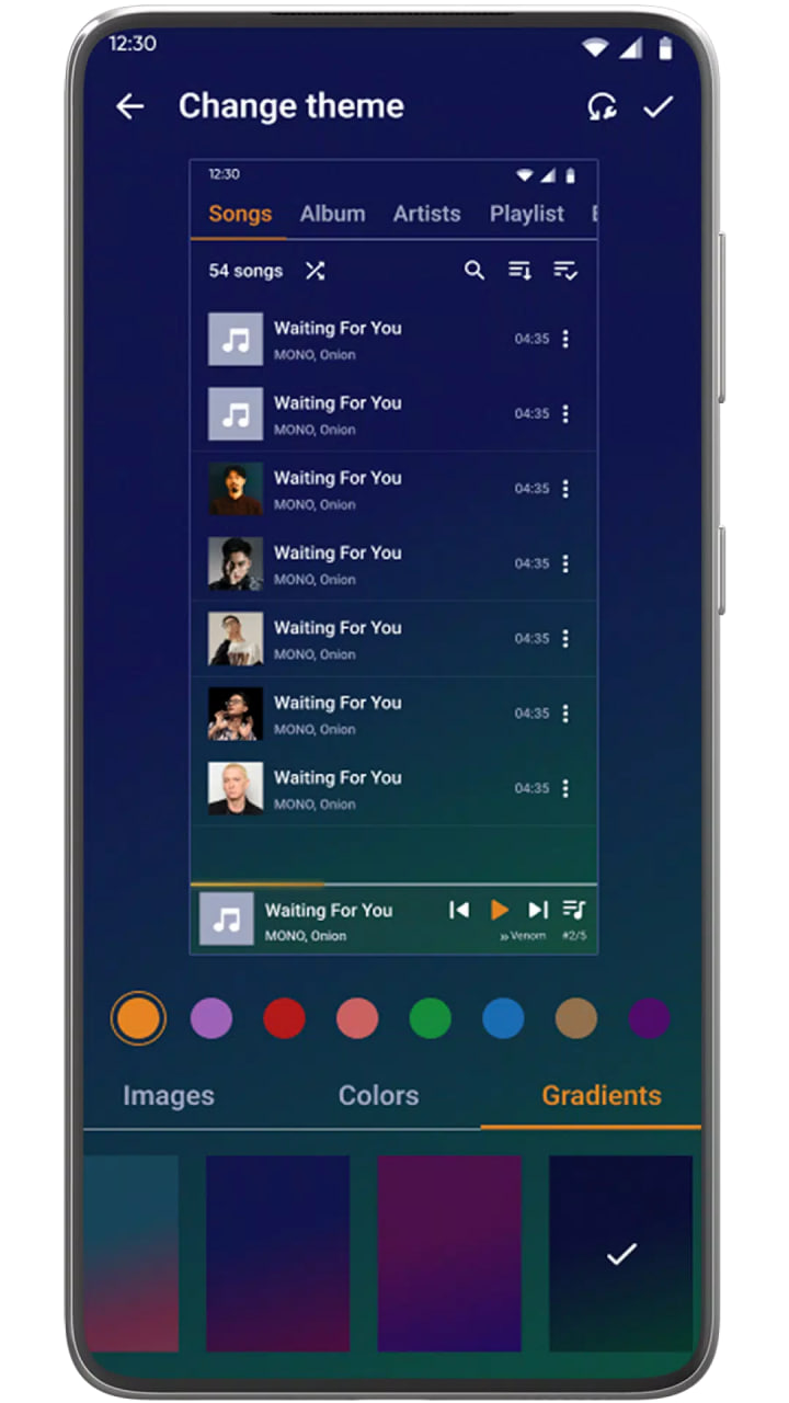 Music Player - MP3 Player скачать бесплатно Развлечения на Android из  каталога RuStore от SingApp