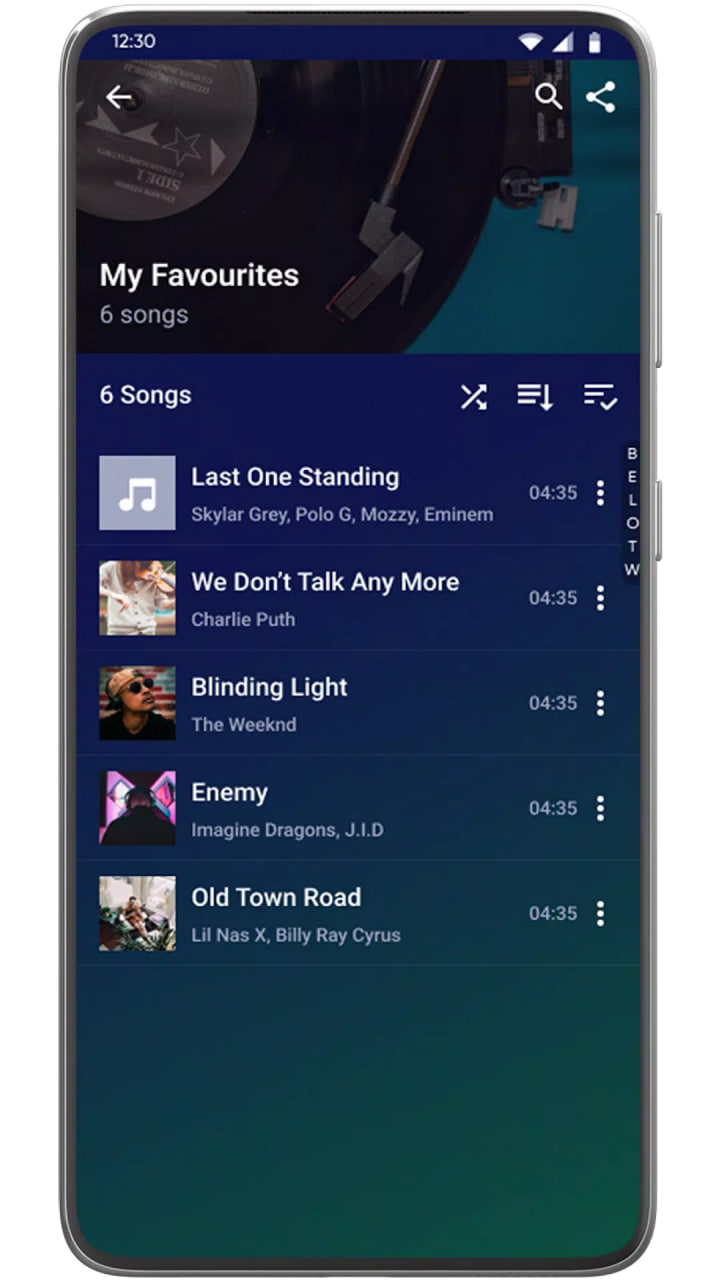 Music Player - MP3 Player скачать бесплатно Развлечения на Android из  каталога RuStore от SingApp