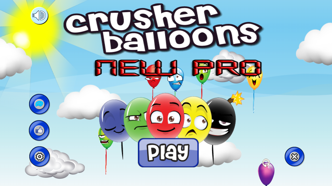 Crusher Balloons Pro скачать бесплатно Казуальные на Android из каталога  RuStore от sophiathach