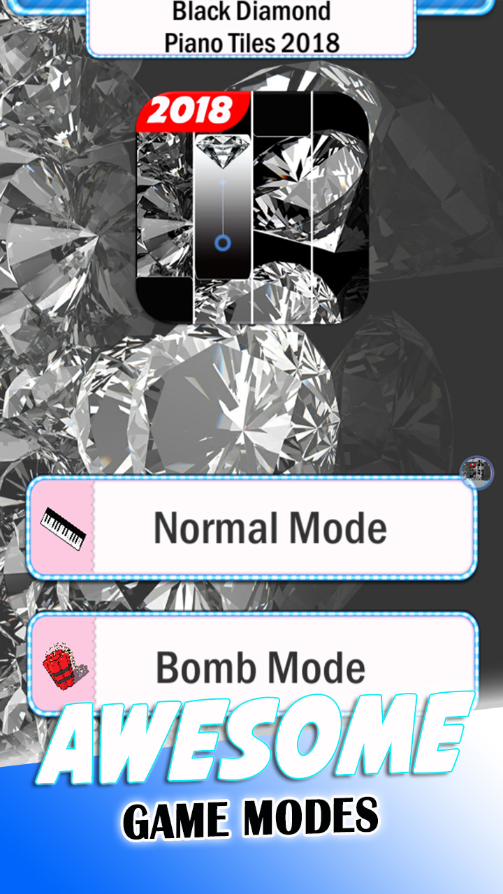 Black Diamond Piano Tiles скачать бесплатно Музыкальные на Android из  каталога RuStore от Ama Zonz