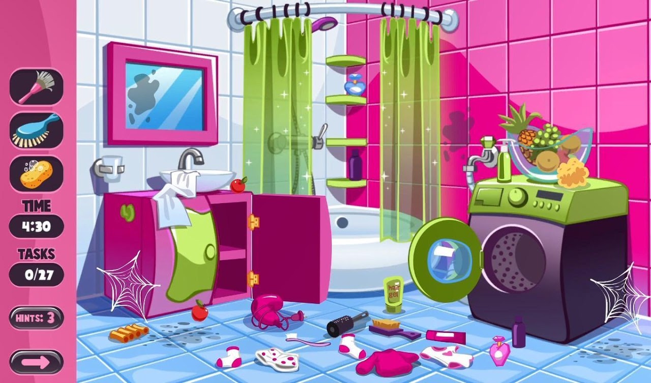 Princess Clean House Game скачать бесплатно Детские на Android из каталога  RuStore от Doody Games