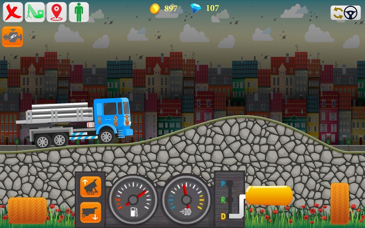 Cargo Mini Trucker Hill: Climb 2D Russian truck скачать бесплатно Гоночные  на Android из каталога RuStore от nearearthsports