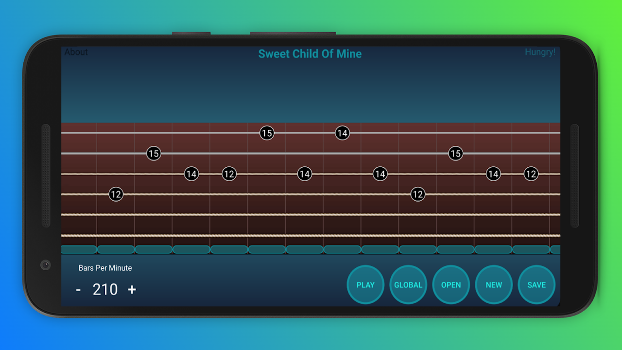 Learn Guitar Tabs : Compose and Play скачать бесплатно Музыкальные на  Android из каталога RuStore от 123MobileApps