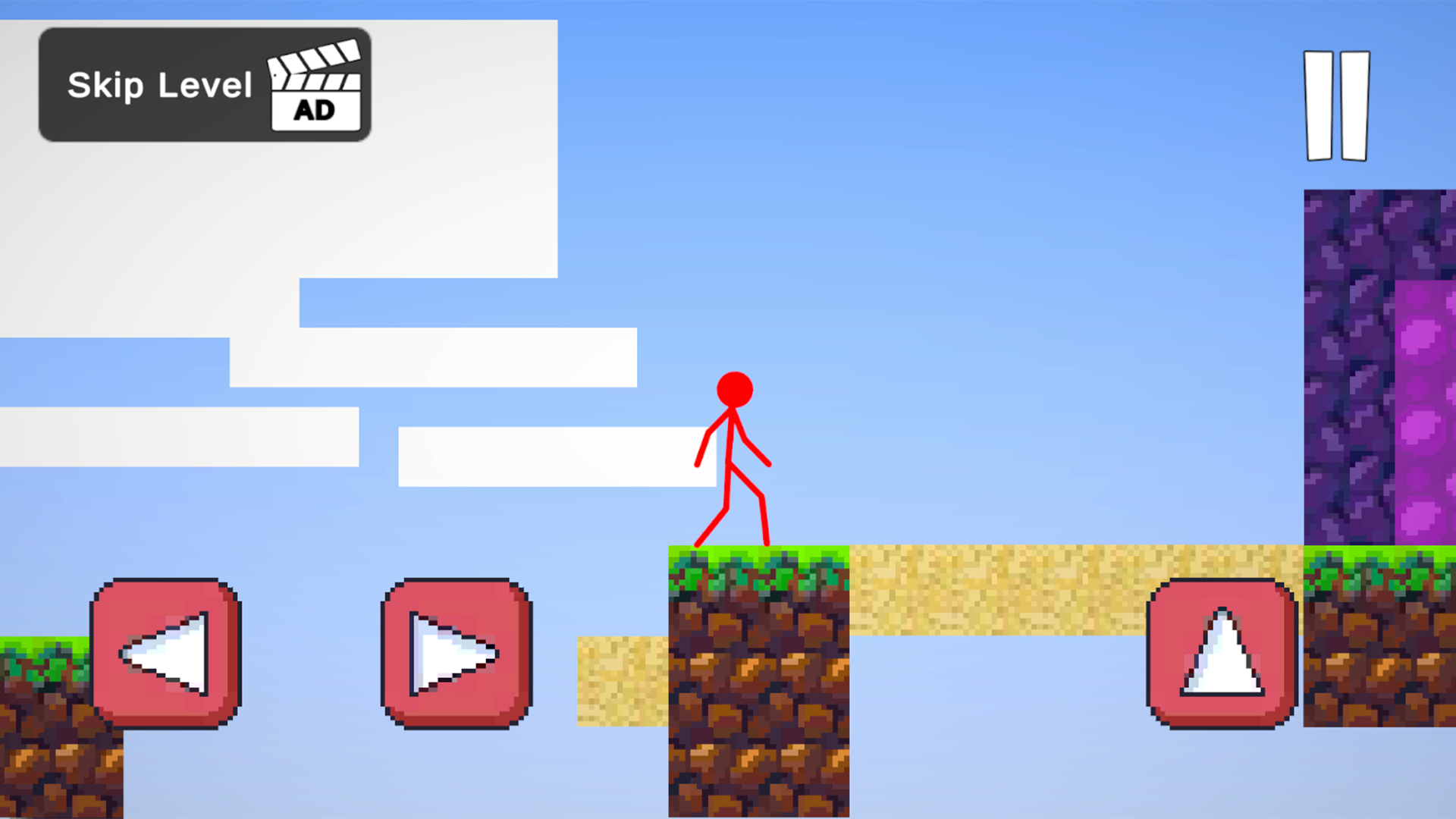 Stickman Parkour: Skyland Jump скачать бесплатно Приключения на Android из  каталога RuStore от WetGrass