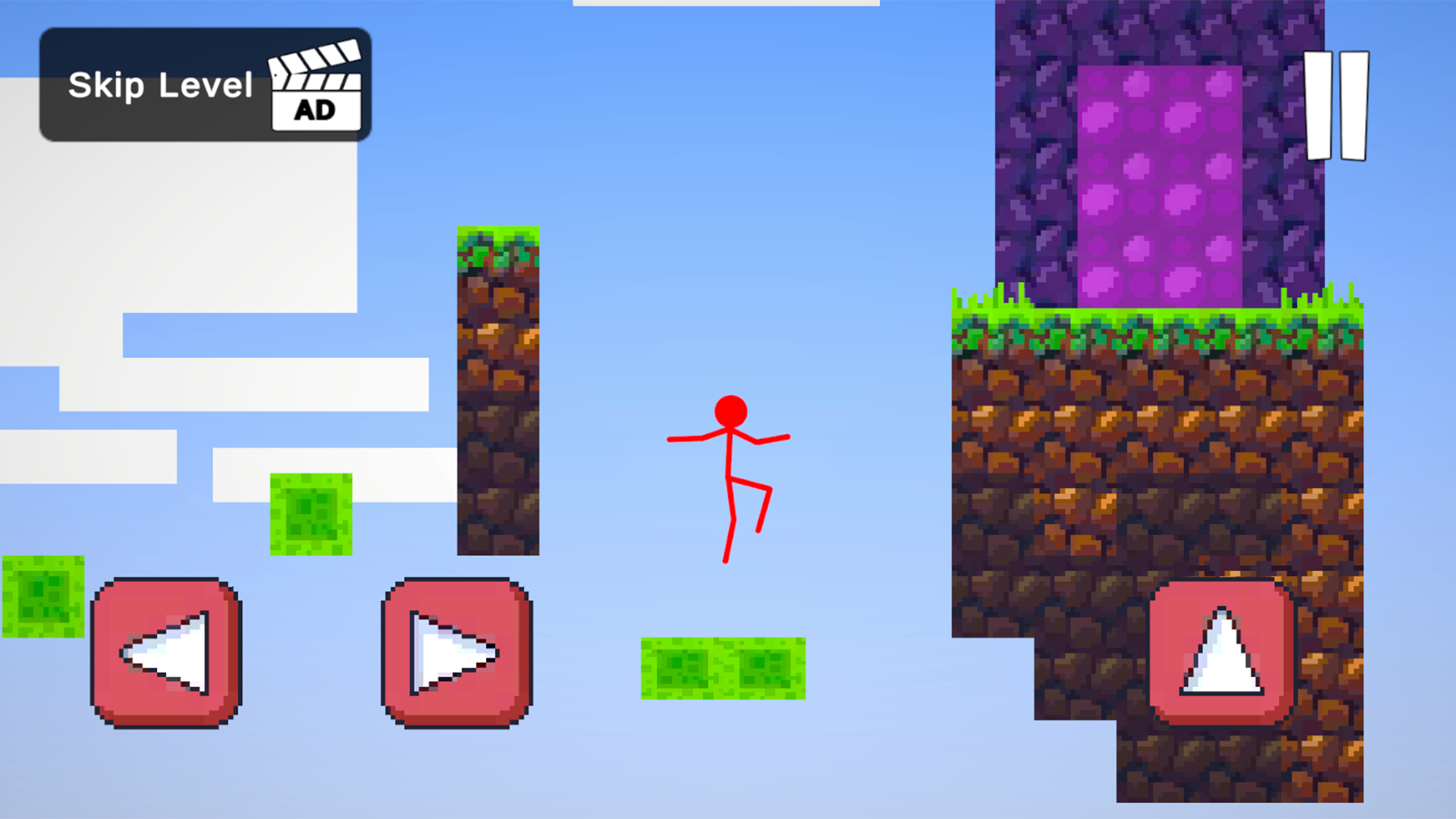 Stickman Parkour: Skyland Jump скачать бесплатно Приключения на Android из  каталога RuStore от WetGrass