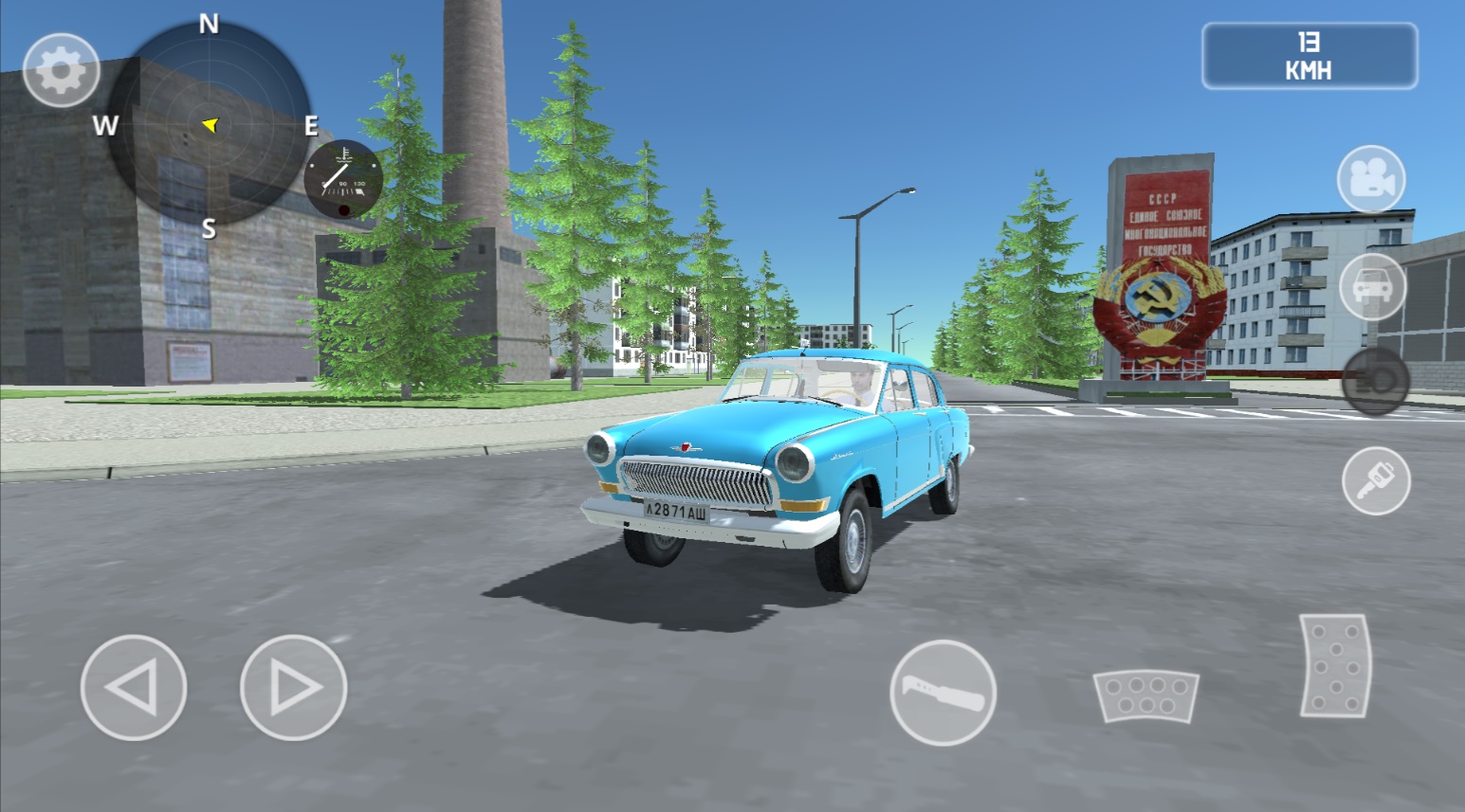 SovietCar: Simulator скачать бесплатно Симуляторы на Android из каталога  RuStore от M.O.A.B