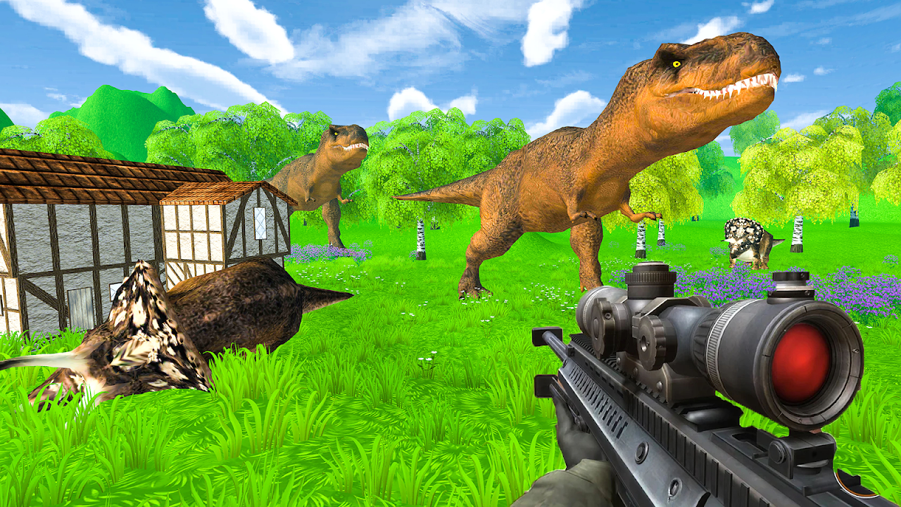 Dinosaur Hunting скачать бесплатно Шутеры на Android из каталога RuStore от  Anabi Tech