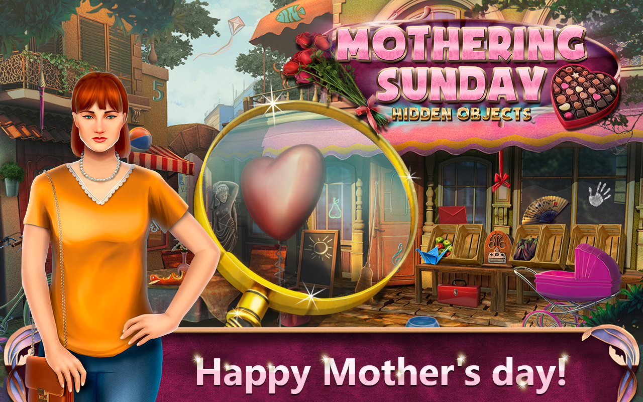 Hidden Object Mothering Sunday скачать бесплатно Головоломки на Android из  каталога RuStore от Thorium Games