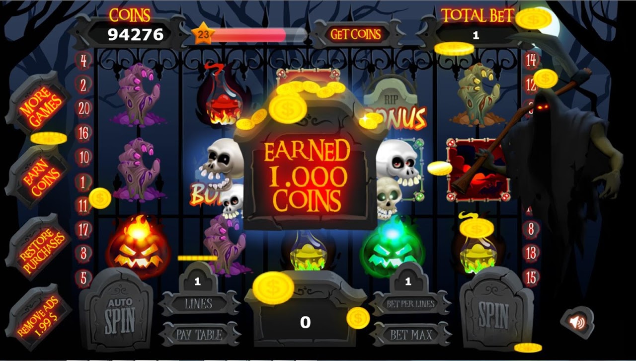 Halloween Slot Machine Free скачать бесплатно Казино на Android из каталога  RuStore от Volkankutlubay