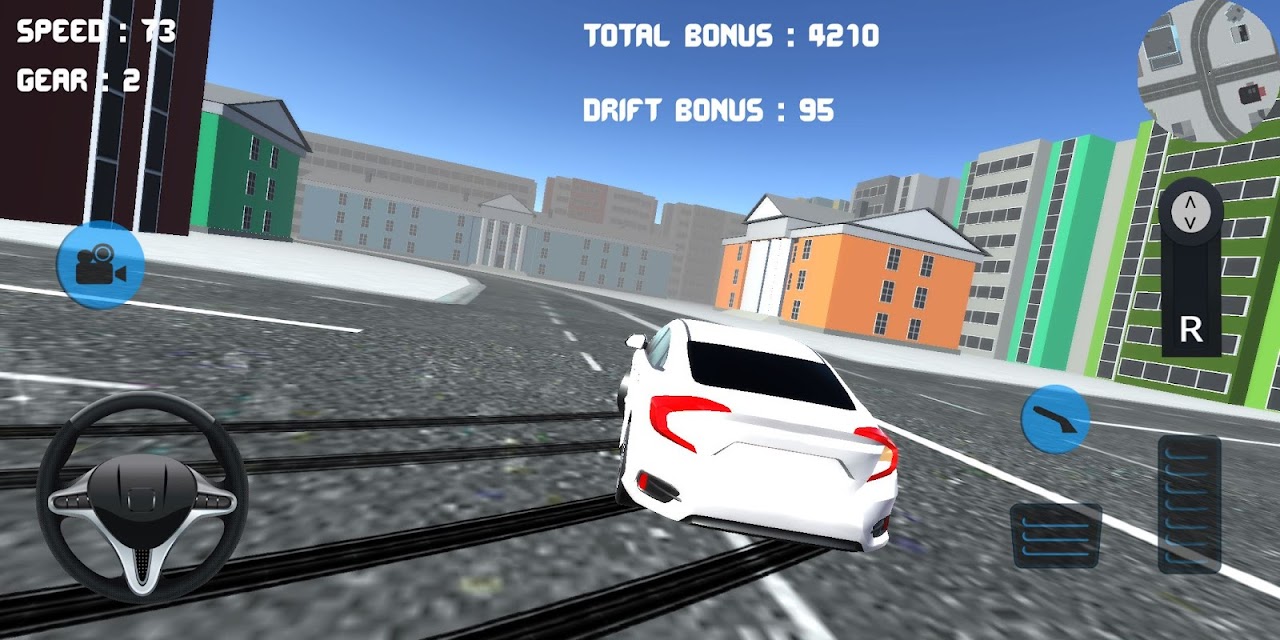 Civic Drift Simulator скачать бесплатно Гоночные на Android из каталога  RuStore от Emre Vona