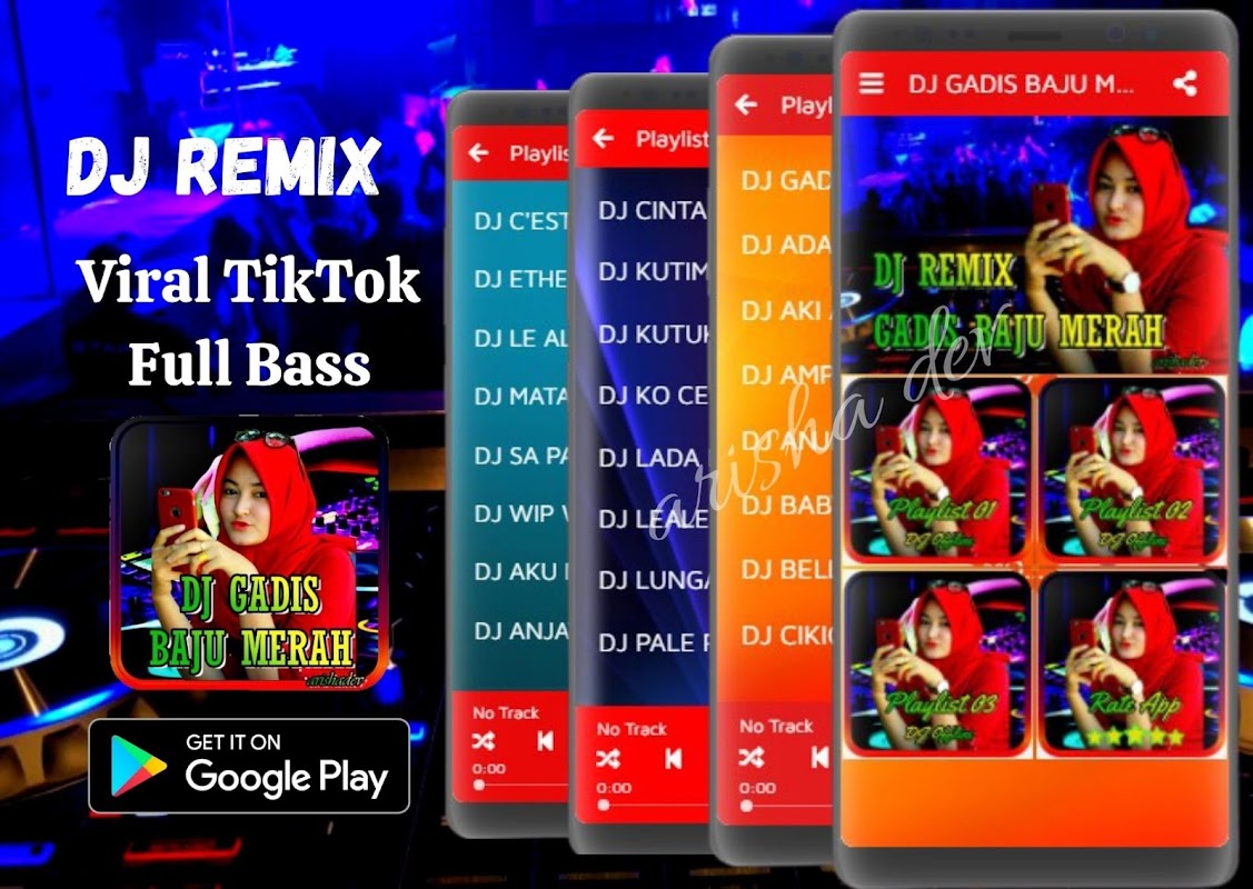 DJ Gadis Baju Merah Viral Tiktok DJ Remix Offline скачать бесплатно  Развлечения на Android из каталога RuStore от bang ezi