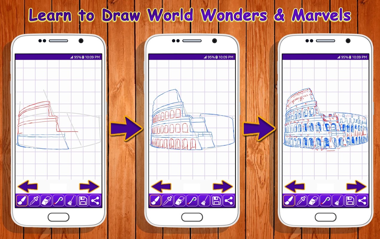 Draw World Wonders скачать бесплатно Образ жизни на Android из каталога  RuStore от Buzz Apps Club