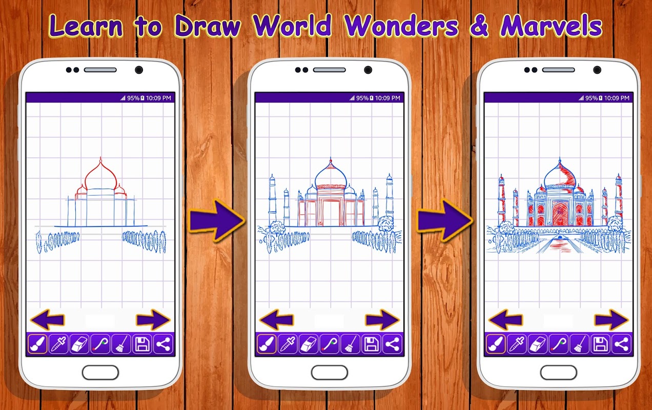 Draw World Wonders скачать бесплатно Образ жизни на Android из каталога  RuStore от Buzz Apps Club