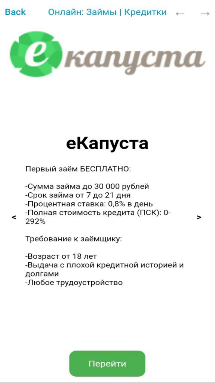 Займы Онлайн Кредит Карты - Финансовая Грамотность скачать бесплатно  Финансы на Android из каталога RuStore от Gleb Fisher