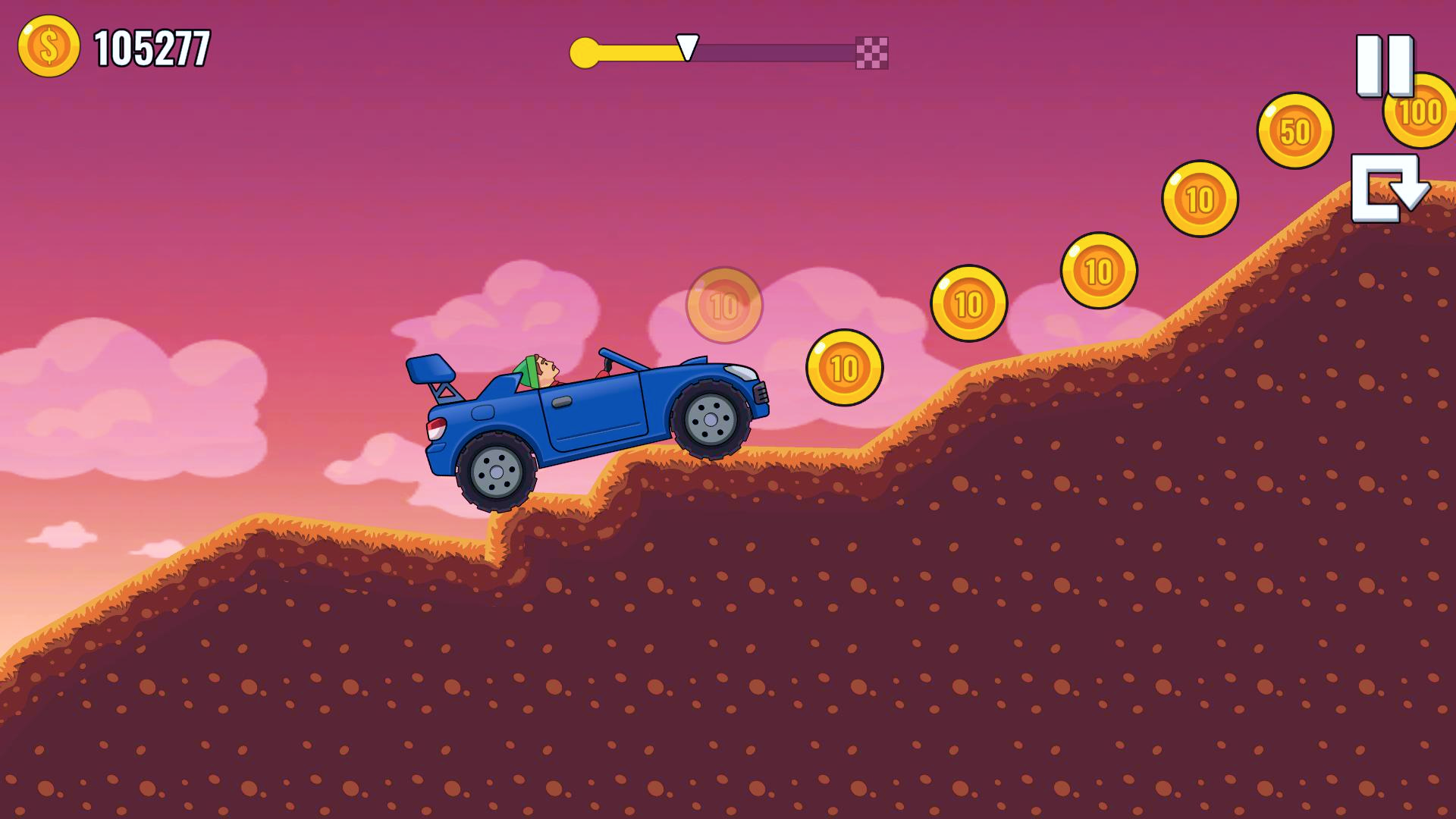 Hill Climb: Cars and Motorcycles скачать бесплатно Аркады на Android из  каталога RuStore от Лисовцев Кирилл Вячеславович