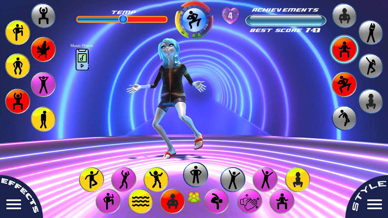 Dance Room скачать бесплатно Экшен на Android из каталога RuStore от  proGameDay