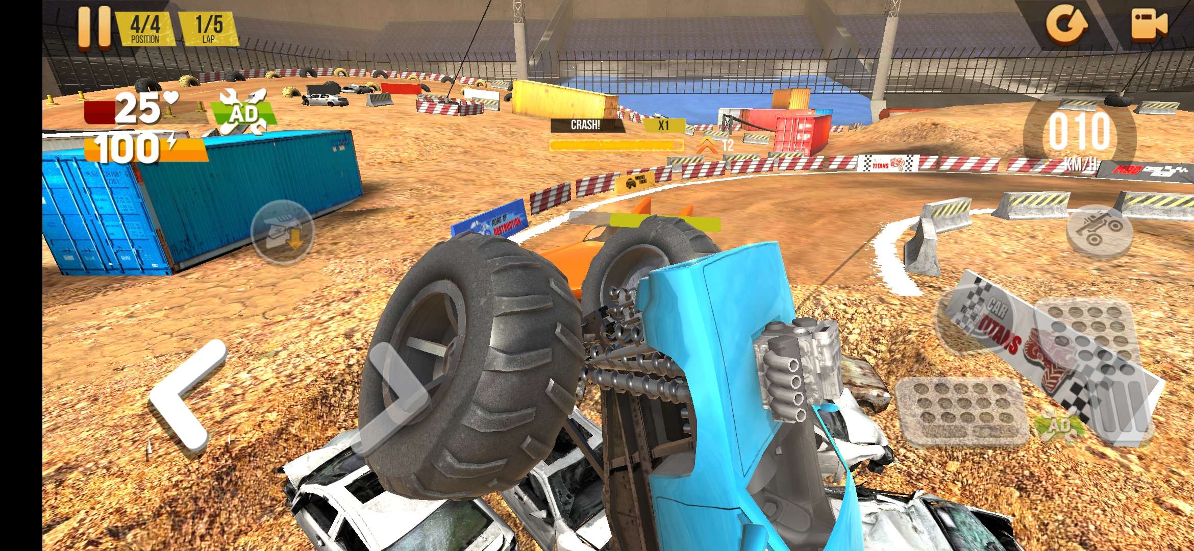 Монстр трак Краш Бигфут MonsterTruck Crash Bigfoot скачать бесплатно  Гоночные на Android из каталога RuStore от Ушаткин Александр Иосифович