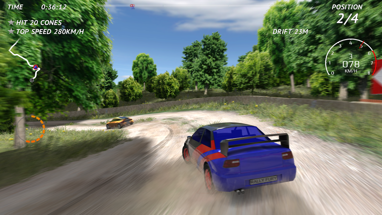 Rally Fury скачать бесплатно Гоночные на Android из каталога RuStore от  Refuel Games Pty Ltd