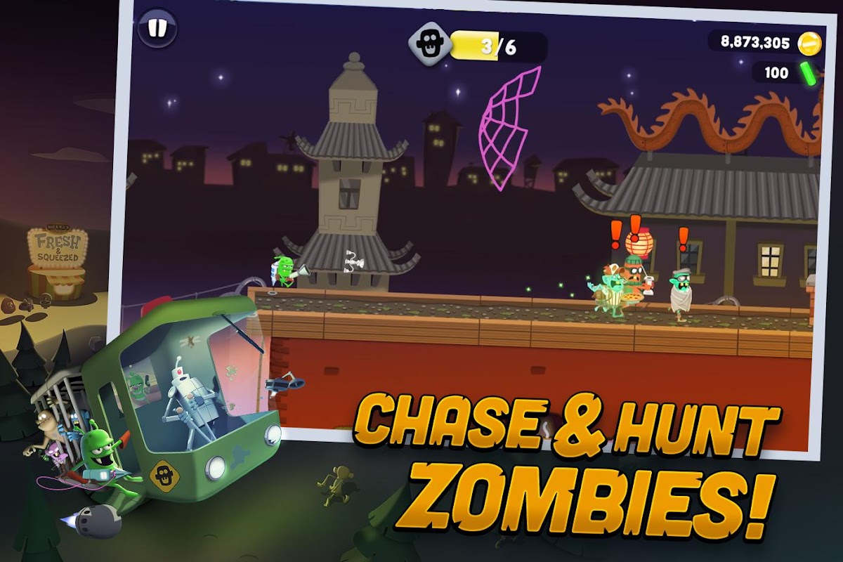 Zombie Catchers : Hunt & sell скачать бесплатно Экшен на Android из  каталога RuStore от Two Men and a Dog