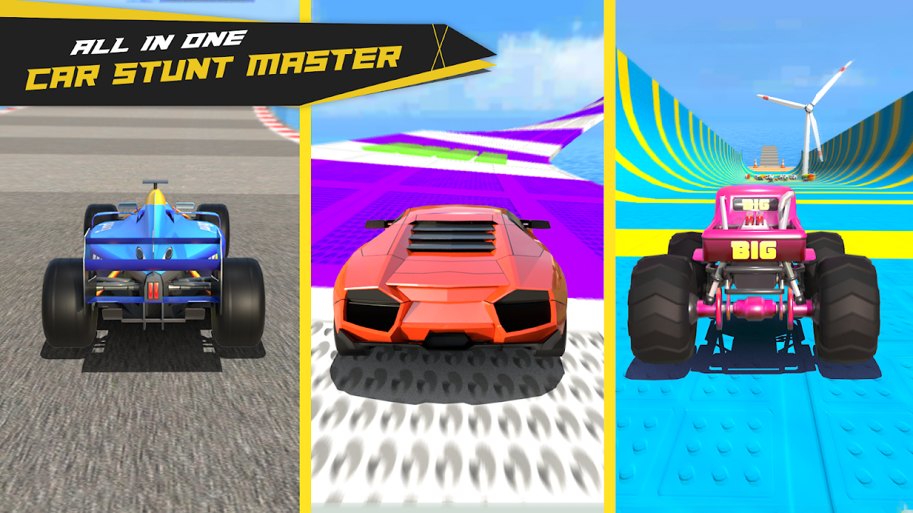 Car Stunt Master: Car Games скачать бесплатно Гоночные на Android из  каталога RuStore от Zego Global Publishing