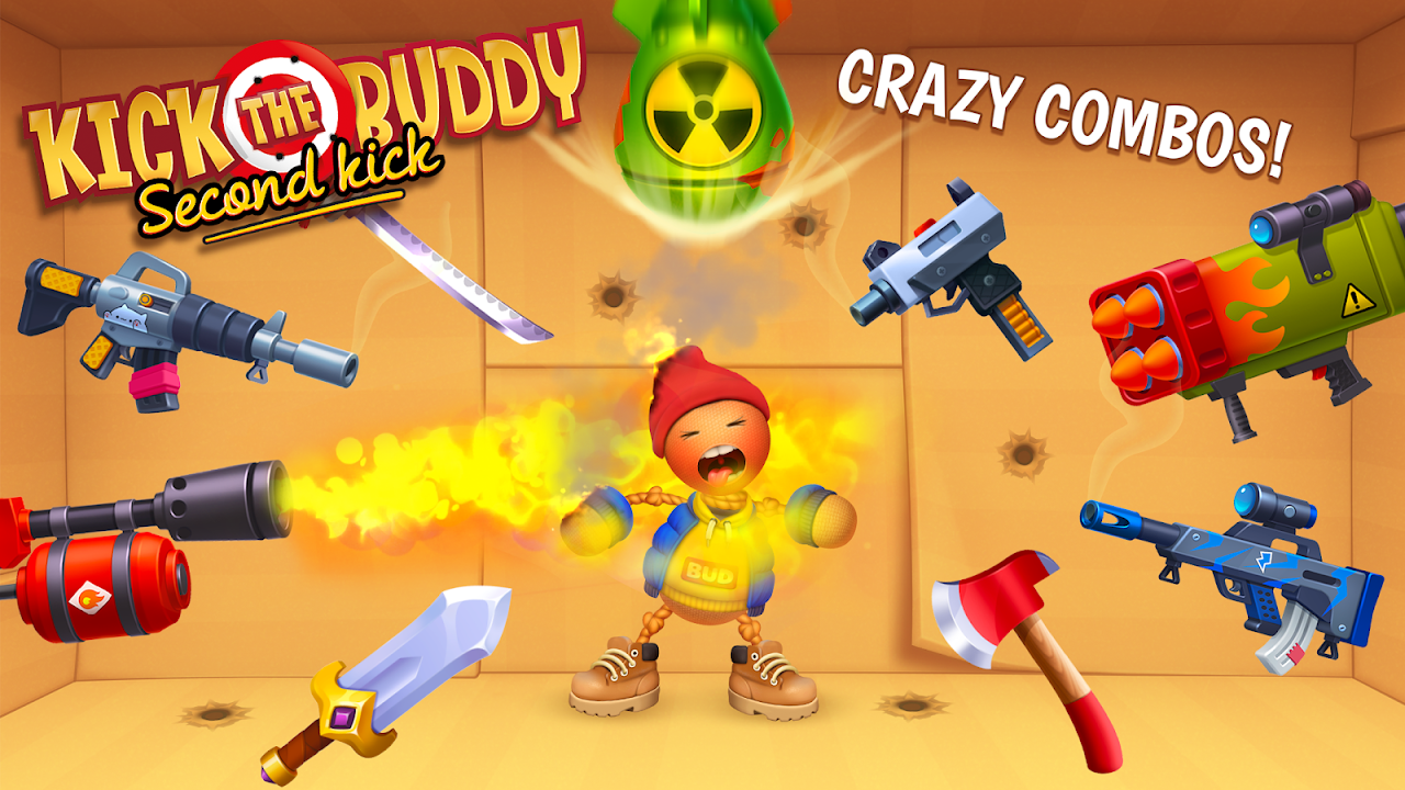 Kick the Buddy: Second Kick скачать бесплатно Экшен на Android из каталога  RuStore от Playgendary Limited