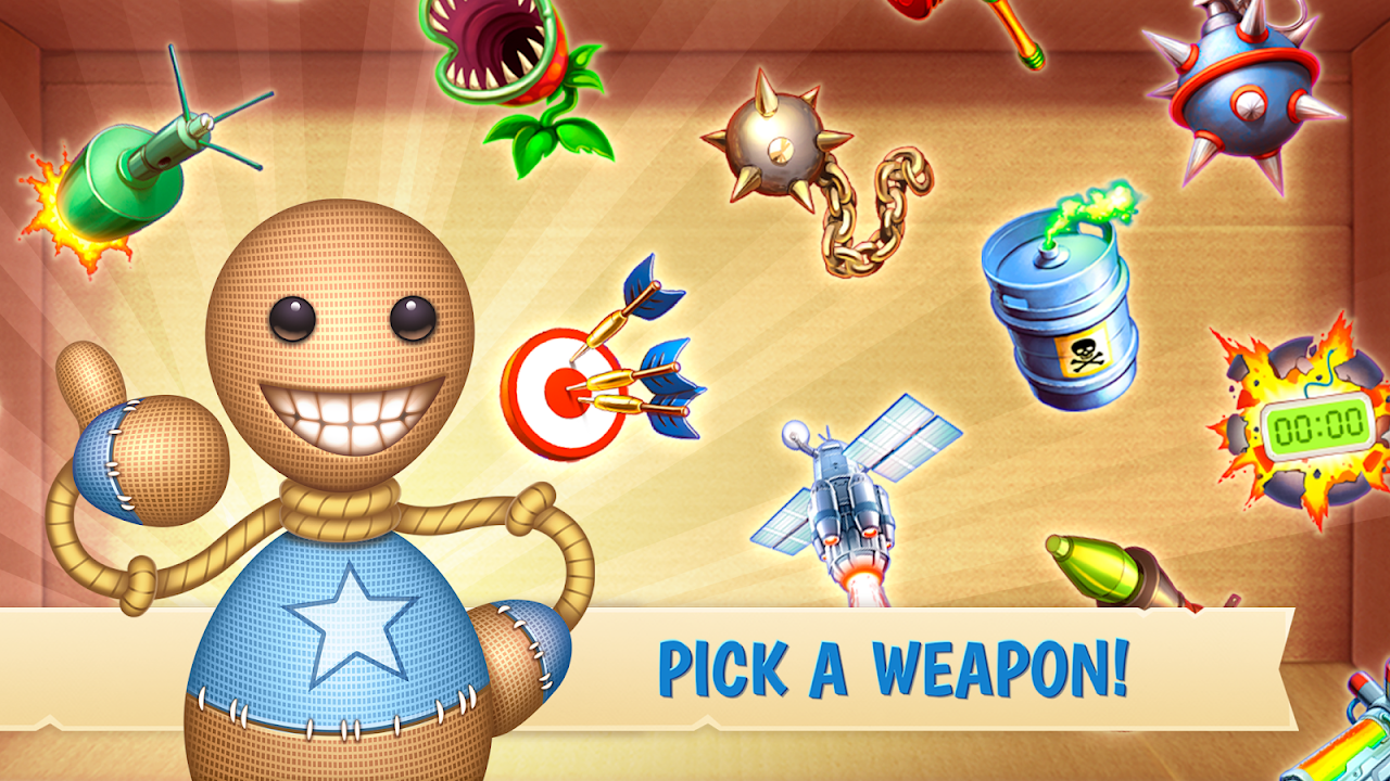 Kick the Buddy скачать бесплатно Экшен на Android из каталога RuStore от  Playgendary